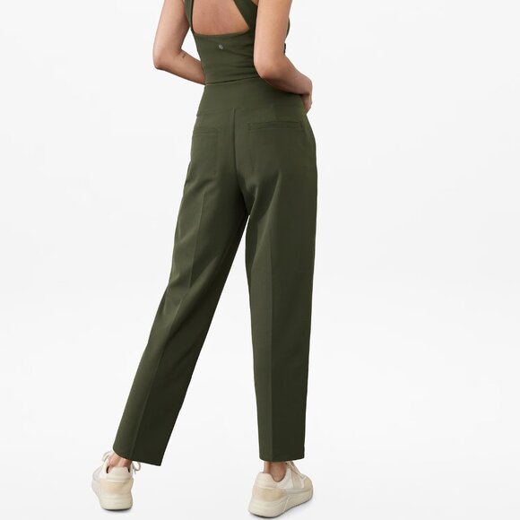 Athleta Endless High Rise Pant in Aspen Olive – Size 2 - Picture 3 of 8